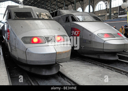 TGV, Gare du Nord, North station, Paris, France, Europe Stock Photo