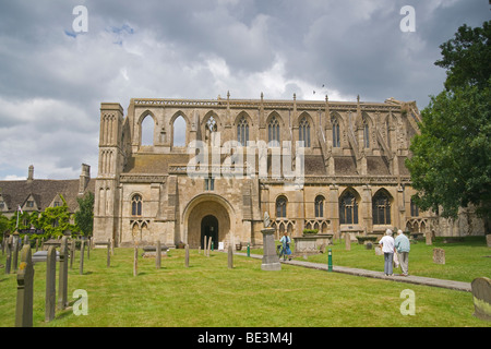 Malmesbury Abbey, Wiltshire, Cotswolds, England, July, 2009 Stock Photo