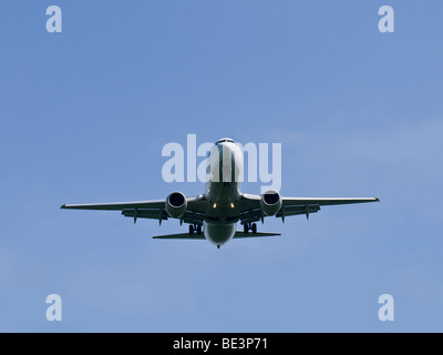 Aircraft seen from below Stock Photo