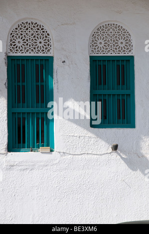 Traditional house in Muttrah, Muscat, Oman Stock Photo