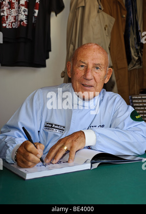 Sir Stirling Moss celebrates his 80th birthday at the Goodwood Revival 2009 Stock Photo