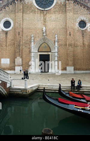 Campo dei Frari. Sesiere di San Polo. Venice, Italy. Stock Photo