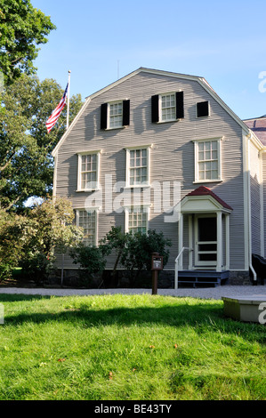 Historic home of President John Quincy Adams in Quincy, Massachusetts Stock Photo