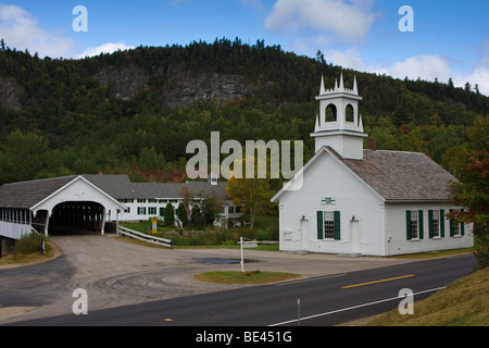 Stark Union Church, Stark, New Hampshire Stock Photo