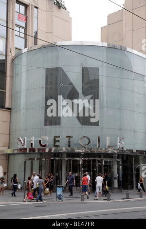 exterior of nice etoile a shopping center in the city along avenue jean medecin nice south of france Stock Photo