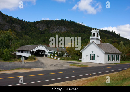 Stark Union Church, Stark, New Hampshire Stock Photo