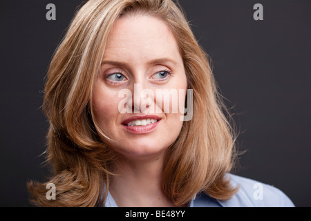 Portrait of a blonde woman Stock Photo