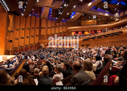 Open University Degree Ceremony at the Barbican Centre London on 18 September 2009 Stock Photo