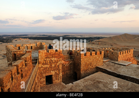 Castle Qala'at Ibn Ma'n, Palmyra, Tadmur, Syria, Asia Stock Photo