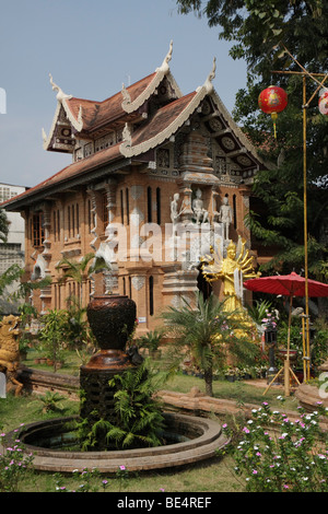 Temple Wat Lok Mole, Chiang Mai, Northern Thailand, Thailand, Asia Stock Photo