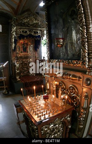 Annunciation Cathedral in Kazan Kremlin was built by the Russian Tzar Ivan the Terrible in 1562 Stock Photo