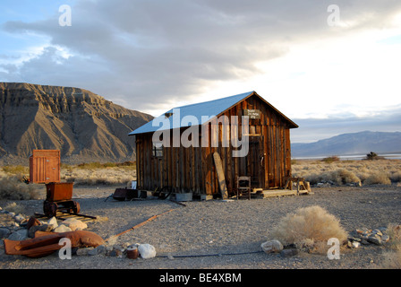 turn of the century old structure in the ghost town of ballarat california usa Stock Photo