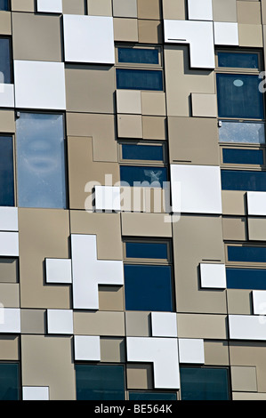 images of the construction of the cube in birmingham, which is a new award winning mixed complex next to the mailbox birmingham Stock Photo