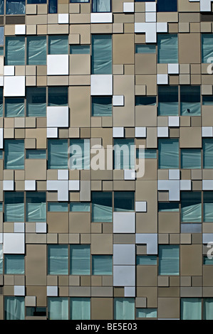 images of the construction of the cube in birmingham, which is a new award winning mixed complex next to the mailbox birmingham Stock Photo
