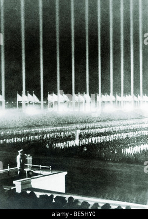 Nuremberg Rally in Nuremberg, Bavaria, German Reich, Europe, historical photo circa 1936 Stock Photo