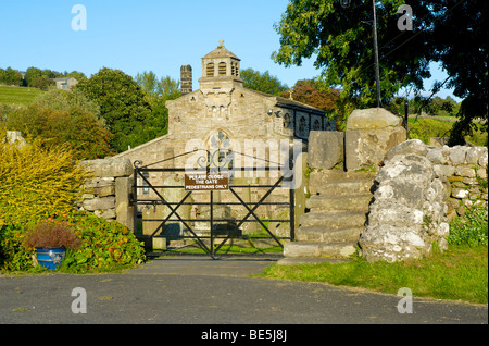 St Michel's Church, Linton (near Grassington), Wharfedale, Yorkshire Dales National Park, North Yorkshire, England UK Stock Photo