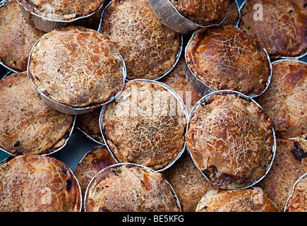 Home made steak pies on sale UK Stock Photo