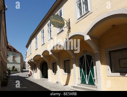 Dunklhof in Kirchengasse street, Steyr, Upper Austria, Austria, Europe Stock Photo