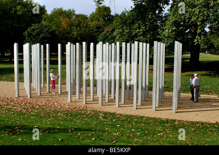 London Bombing Memorial, Hyde Park, London, England, UK Stock Photo