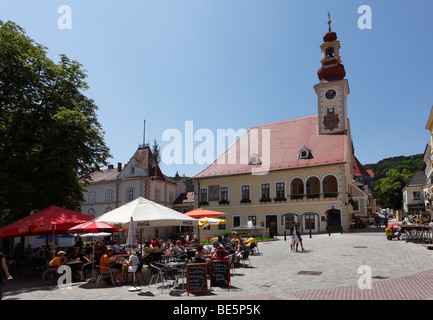 Town hall, Moedling, Vienna Woods, Lower Austria, Austria, Europe Stock Photo