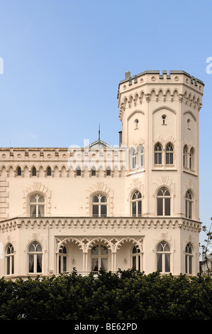 Castle-like villa, from ca. 1880, on the Outer Alster, Hamburg, Germany, Europe Stock Photo