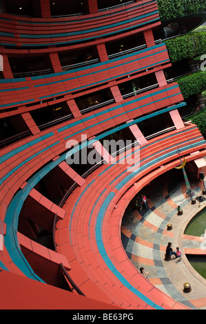 The futuristic Canal City shopping mall, Fukuoka city, Fukuoka prefecture, Japan, June 3, 2009. Stock Photo