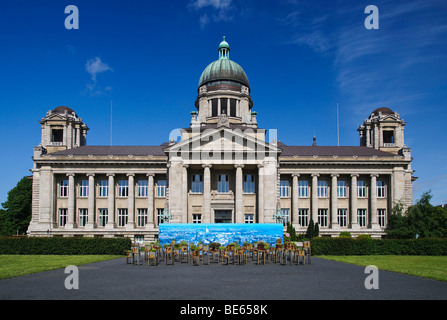 The Hanseatic Oberlandesgericht Higher Regional Court Hamburg, Sievekingplatz, Germany, Europe Stock Photo