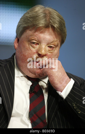 SIMON WESTON FALKLANDS WAR VICTIM 28 September 2008 THE ICC BIRMINGHAM ENGLAND Stock Photo