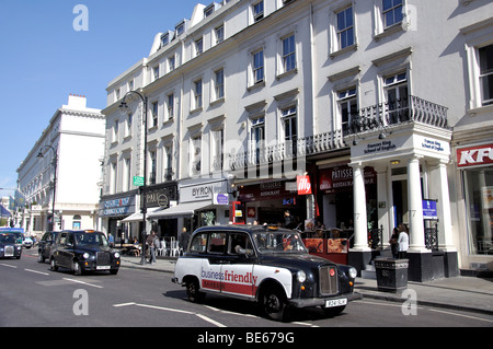 Gloucester Road, Kensington, Royal Borough of Kensington and Chelsea, London, England, United Kingdom Stock Photo