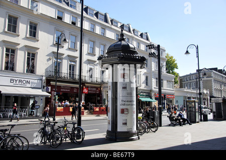 Gloucester Road, Kensington, Royal Borough of Kensington and Chelsea, London, England, United Kingdom Stock Photo