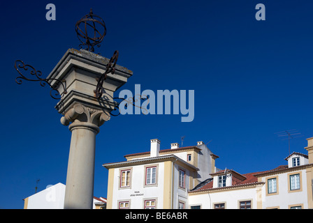 Column, Constancia, Portugal, Europe Stock Photo