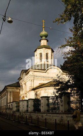 Church of Beheading of St. John the Baptist in Moscow (1658-1675) Stock Photo