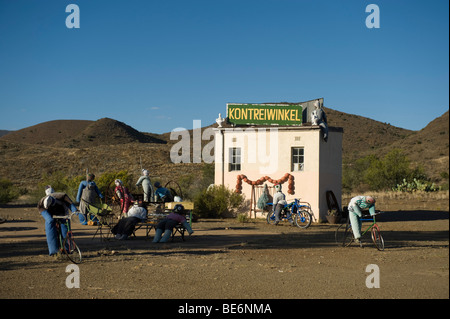 Road shop, Route 62, South Africa Stock Photo
