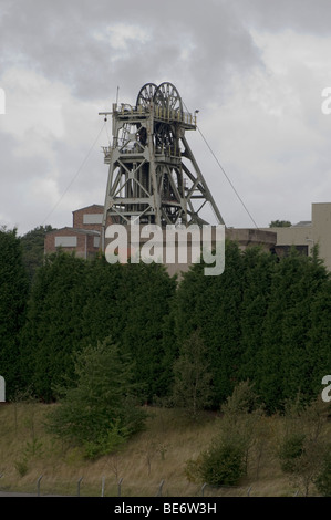 Welbeck Colliery, the last deep coal mine in the Nottinghamshire coalfield, Great Britain Stock Photo