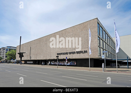 Deutsche Oper Berlin, exterior view of the German Opera in Berlin, Germany, Europe Stock Photo