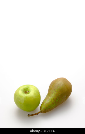 Apple and Pear Stock Photo