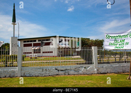 Masjid al Muslimeen and Madressa in Port of Spain Trinidad Stock Photo