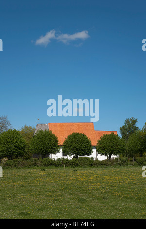 Church in the Brodersby municipality, Angeln region, eastern down, Schleswig-Holstein, Germany, Europe Stock Photo