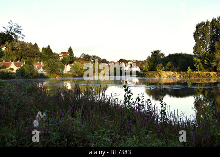 St Aignan on the River Cher Stock Photo