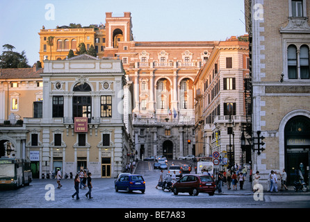 Palazzo Colonna, Piazza Venezia, Via IV Novembre, Rome, Lazio, Italy, Europe Stock Photo