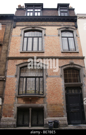 Art Nouveau house, Gent, Belgium Stock Photo