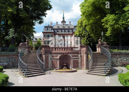 Bolongaropalast, baroque palace in Frankfurt-Hoechst, Hesse, Germany, Europe Stock Photo