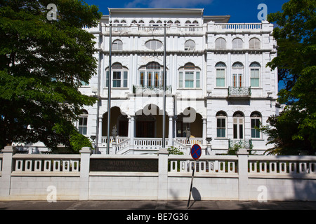 Magnificent Seven Whitehall Building now Office of the Prime Minister in Port of Spain Trinidad Stock Photo