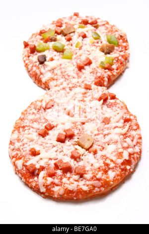 Twin Pizza Stock Photo