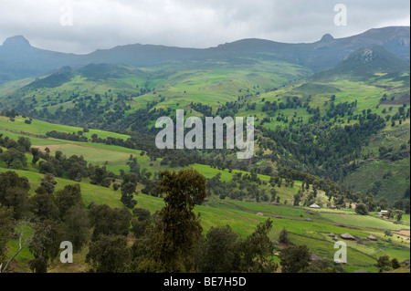 scenery, Bale Mountains National Park, Ethiopia Stock Photo