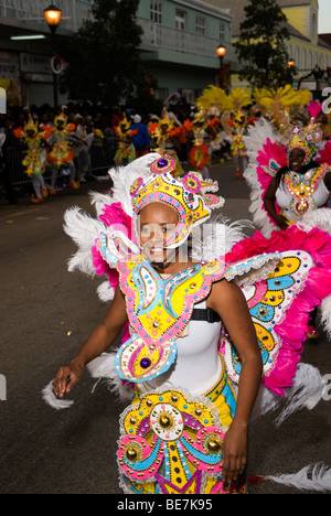 Junkanoo Parade - New Year's carnival in Nassau, Bahamas Stock Photo ...