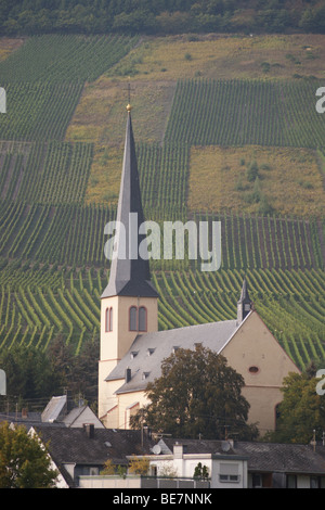 Church, Krov, Mosel, Germany Stock Photo