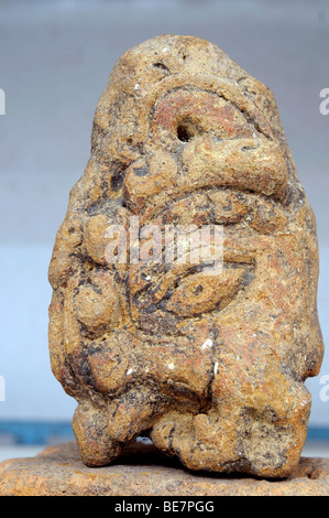 muara jambi museum exhibit sumatra indonesia Stock Photo