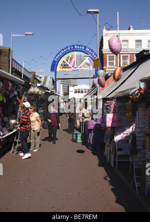 Shepherds Bush Market London September 2009 Stock Photo