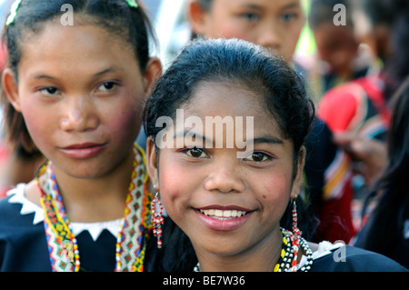 klata tribe kadayawan festival davao city davao del norte mindanao philippines Stock Photo